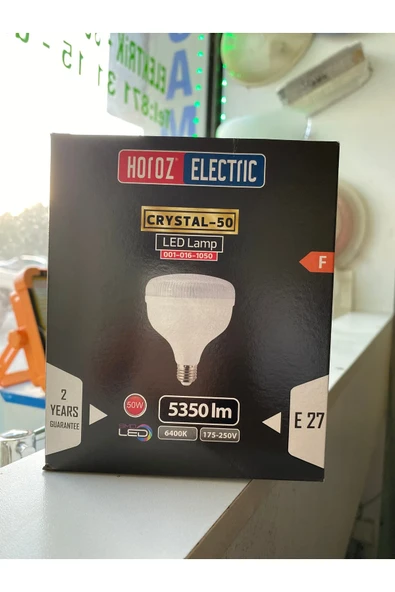 Horoz Crystal-50 Led Ampul 50w Beyaz Işık E27 Duy ürün görseli