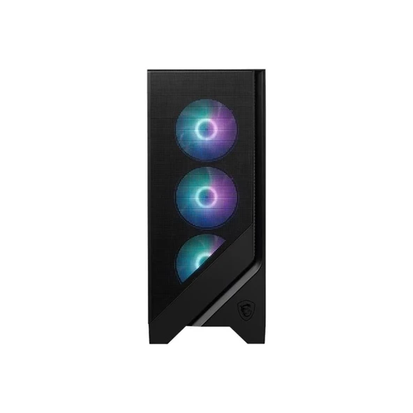 ONTECH - Msı Mag Forge 320r Aırflow Tempered Glass Argb Fan Usb 3.2 Matx Bılgısayar Kasası - 2
