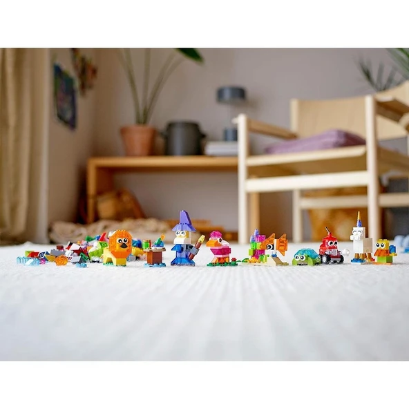 Lego Classic Yaratıcı Şeffaf Yapım Parçaları - 2