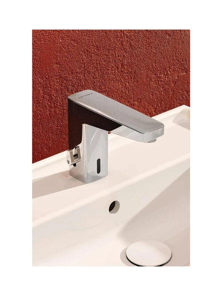 Artema Root Square Temassız Çift Su Girişli Elektrikli Lavabo Bataryası A47128 - 2