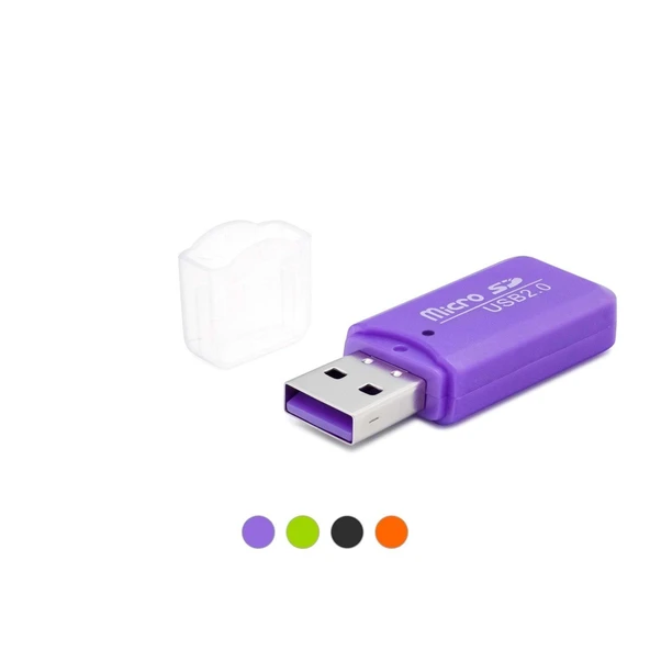 Card Reader Usb Mıcro Sd Çok Renkli HDX7024