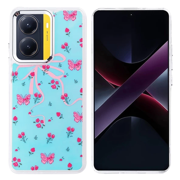Xiaomi Poco X7 Pro Kılıf Airbag Tasarımlı Zore Hadra Kapak - 1