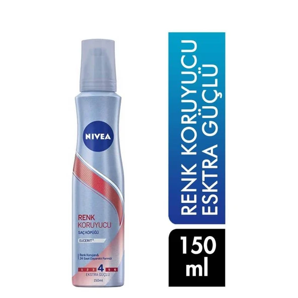 NIVEA Renk Koruyucu Saç Köpüğü 150 ml no4