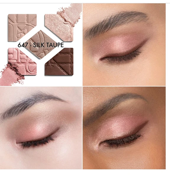 Dior Diorshow 5 Couleurs 5 Couleurs Cannage Limited Edition Long-Wearing Eyeshadow - Far Paleti 647 - 2