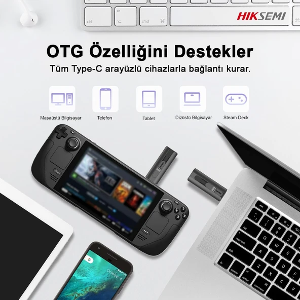 Hiksemi Rapids Pro S1000 Dual 512 GB USB 3.2 Gen 2 Taşınabilir SSD - Resim 5
