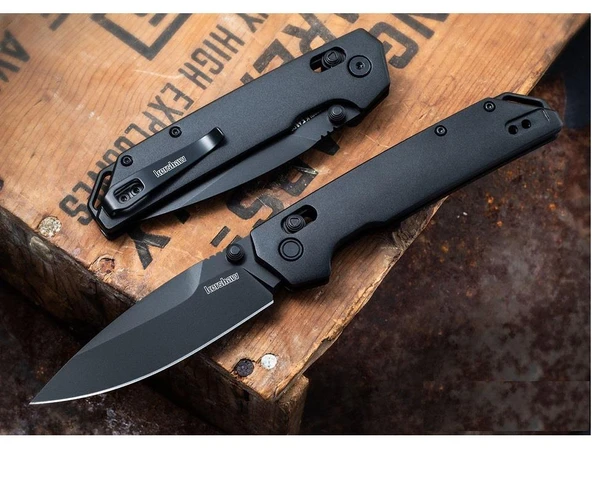 Kershaw Çakı Iridium - Black D2 Çelik - 1