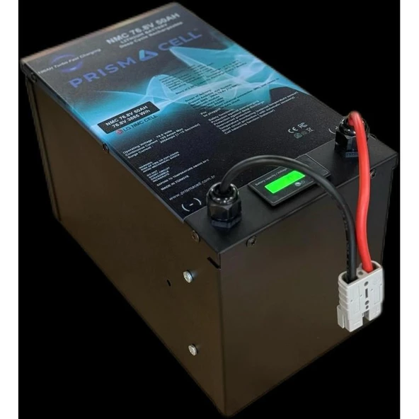 Prismacell 72 volt 50ah Lityum Nmc akü elektrikli araba yuki amy motor bataryası - 2