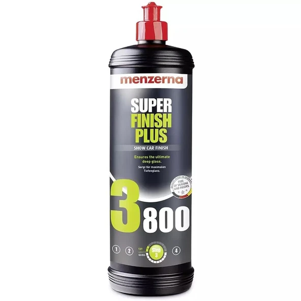 Green 400 & Medium Cut 2500 Super  3800 Set 3 X 1 Litre - 4