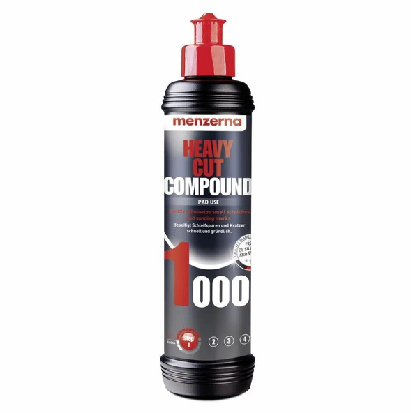 Menzerna Set 250ml 1000 Pasta - 3000 Cila - 3