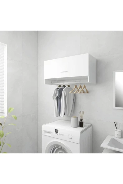 aden home senin evin senin dünyan Banyo Dolabı, Banyo Rafı, Banyo Düzenleyici, Askılı Banyo Dolabı, Duvar Rafı, %100 MDF dolap
