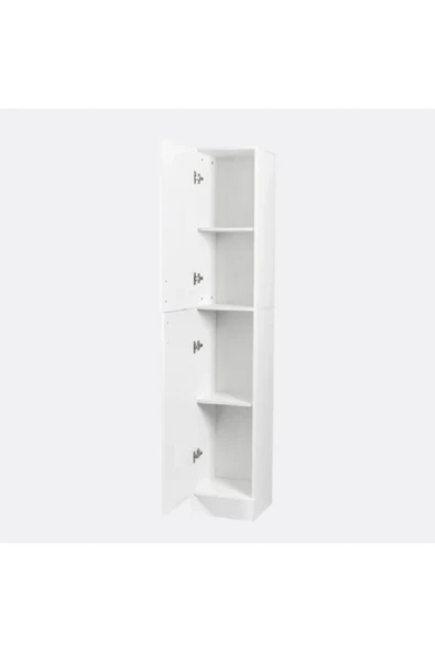 aden home senin evin senin dünyan MDF Mutfak Dolabı, Mutfak Kiler Erzak Dolabı, Beyaz Çok Amaçlı Mutfak Dolabı, Banyo Lavabo Dolabı - 3
