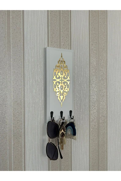 aden home senin evin senin dünyan Anahtar Askısı, Duvar Askılı Anahtarlık, Ahşap Anahtarlık Askılığı, Dekoratif Kapı süsü anahtarlık - 6