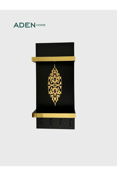 aden home senin evin senin dünyan Anahtar Askısı, Duvar Askılı Anahtarlık, Anahtarlık Duvar Askılığı, Dekoratif anahtarlık askısı - 3