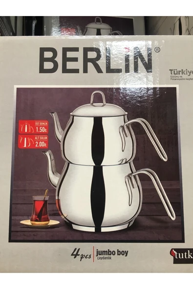 Berlin BERLİN ÇELİK ÇAYDANLIK
