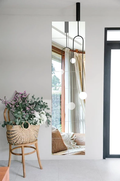 aden home senin evin senin dünyan Duvar Aynası, Kare Duvar Aynası, Boy Aynası, Salon Duvar Aynası, Antre Hol Aynası, Dekoratif Ayna - 6