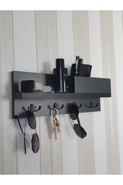 aden home senin evin senin dünyan Anahtar Askısı, Duvar Askılı Anahtarlık, Ahşap Anahtarlık Askılığı, Dekoratif Kapı süsü anahtarlık - 5