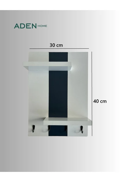 aden home senin evin senin dünyan Anahtar Askısı, Duvar Askılı Anahtarlık, Anahtarlık Duvar Askılığı, Dekoratif anahtarlık askısı - 4