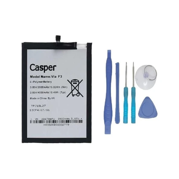 Csper F3 Pil Batarya + Tamir Seti ürün görseli