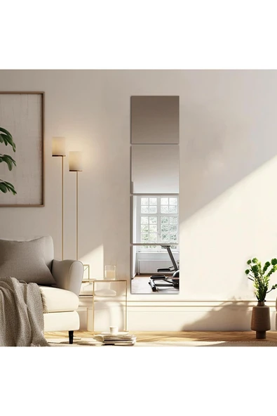 aden home senin evin senin dünyan Duvar Aynası, Kare Duvar Aynası, Boy Aynası, Salon Duvar Aynası, Antre Hol Aynası, Dekoratif Ayna - 3