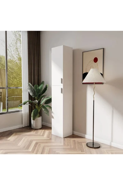 aden home senin evin senin dünyan MDF Mutfak Dolabı, Mutfak Kiler Erzak Dolabı, Beyaz Çok Amaçlı Mutfak Dolabı, Banyo Lavabo Dolabı