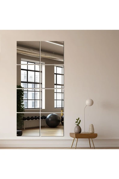 aden home senin evin senin dünyan Duvar Aynası, Kare Duvar Aynası, Boy Aynası, Salon Duvar Aynası, Antre Hol Aynası, Dekoratif Ayna - 4