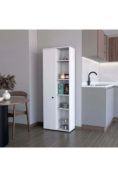 aden home senin evin senin dünyan MDF Mutfak Dolabı, Beyaz Mutfak Dolabı, Çok Amaçlı Dolap, Mutfak Kiler Erzak Dolabı, Banyo Dolabı
