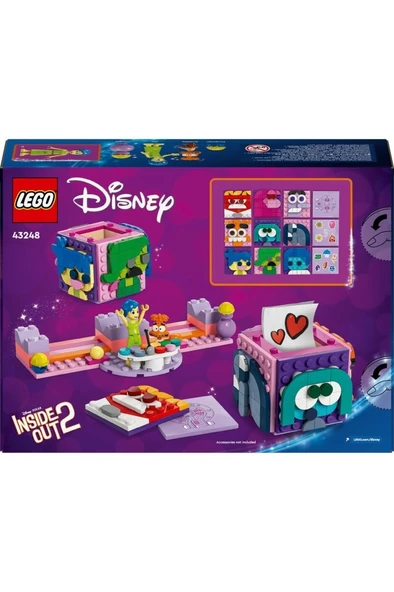 LEGO ® Disney Ters Yüz 2 Duygu Küpleri 43248 - 9 Yaş ve Üzeri Yaratıcı Oyuncak Yapım Seti (394 Parça) - 8