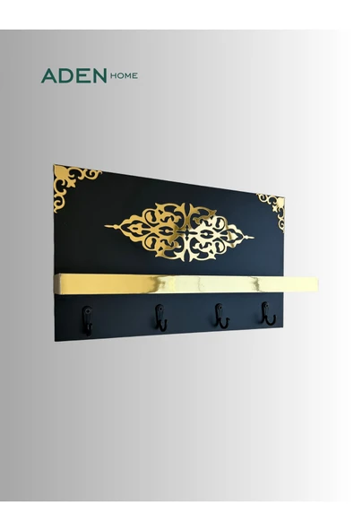 aden home senin evin senin dünyan Anahtar Askısı, Duvar Askılı Anahtarlık, Anahtarlık Duvar Askılığı, Dekoratif anahtarlık askısı