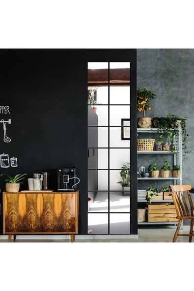 aden home senin evin senin dünyan Duvar Aynası, Kare Duvar Aynası, Boy Aynası, Salon Duvar Aynası, Antre Hol Aynası, Dekoratif Ayna - 4
