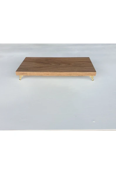 aden home senin evin senin dünyan Ahşap Sunumluk, Sunum Tahtası, Yağdanlık, Organizer, Ceviz Rengi Asnm05x - 2