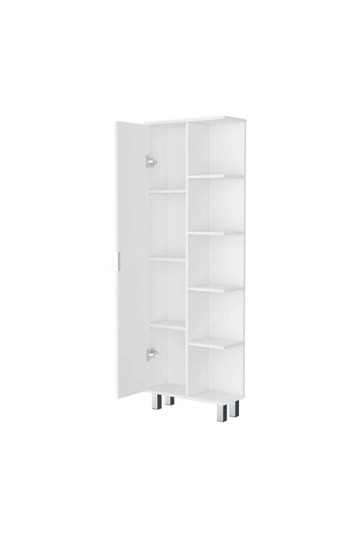aden home senin evin senin dünyan Dekoratif MDF Banyo Dolabı, Banyo Rafı, Banyo Düzenleyici, Çok Amaçlı Mutfak Banyo Lavabo Dolabı - 5