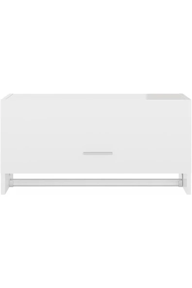 aden home senin evin senin dünyan Banyo Dolabı, Banyo Rafı, Banyo Düzenleyici, Askılı Banyo Dolabı, Duvar Rafı, %100 MDF dolap - 3