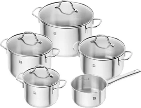 Zwilling Flow 5'li Çelik Tencere Seti