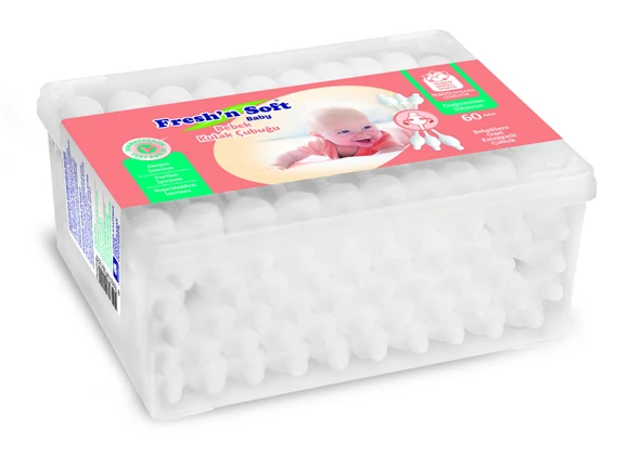 Fresh'n Soft Kulak Çubuğu Bebek 60'lik Dikdörtgen - 1