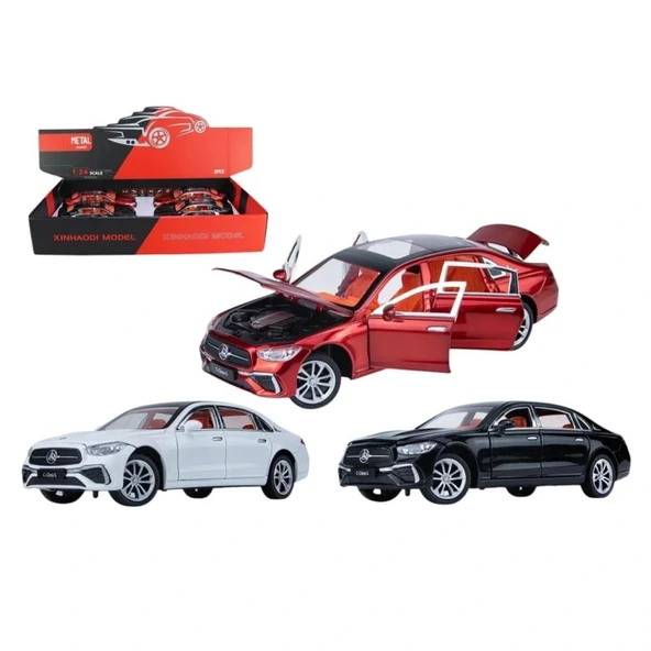 Nessiworld KM-3271D Vardem  Çek Bırak Işıklı ve Sesli Model Mrs Metal Araba 1:24 - Resim 4