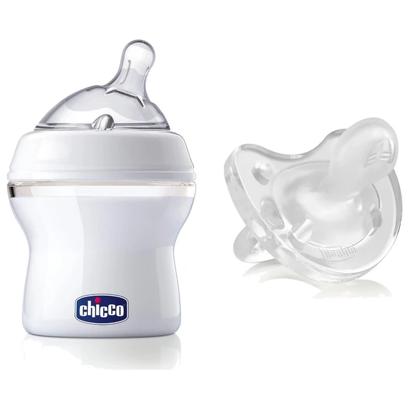 Chicco Natural Feeling Biberon 150 ml + Physio Soft Silikon Emzik Avantaj Paket ürün görseli