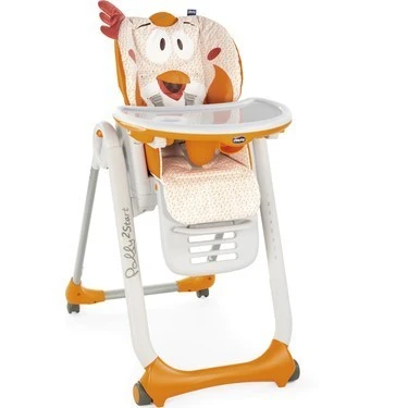 Chicco Polly 2 Start Mama Sandalyesi - Süslü Tavuk ürün görseli