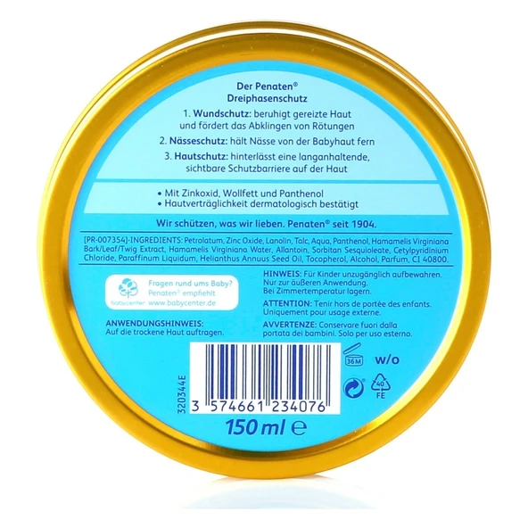 Penaten Baby Pişik Kremi 150 ml - Resim 2