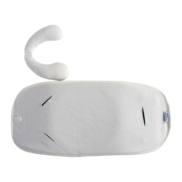 Sevi Bebe Ana Kucağı Bel Desteği - Krem - Resim 4