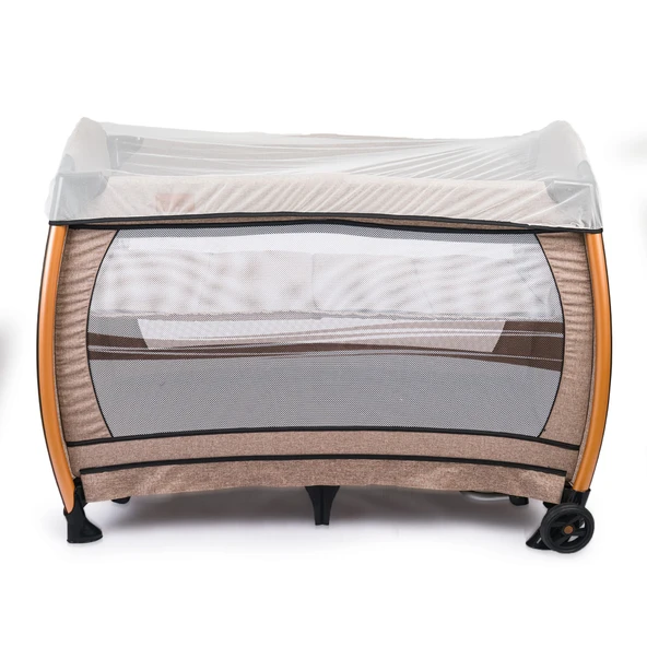 Comfymax Power Park Yatak Oyun Parkı 70x110 - Wood Brown - Resim 5