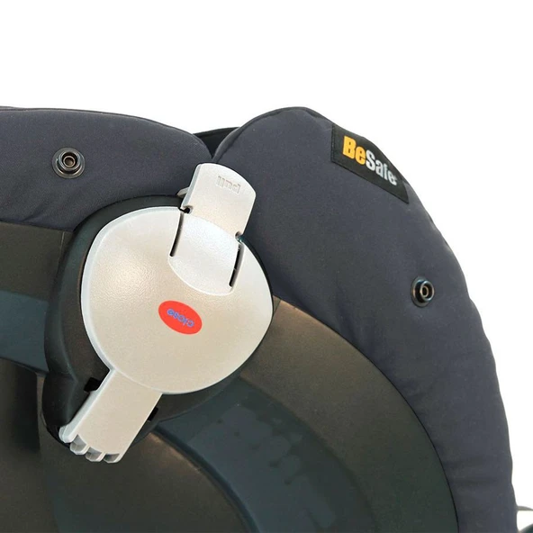 BeSafe iZi Comfort X3 9-18 kg Oto Koltuğu - Midnight Black Melange - Resim 5