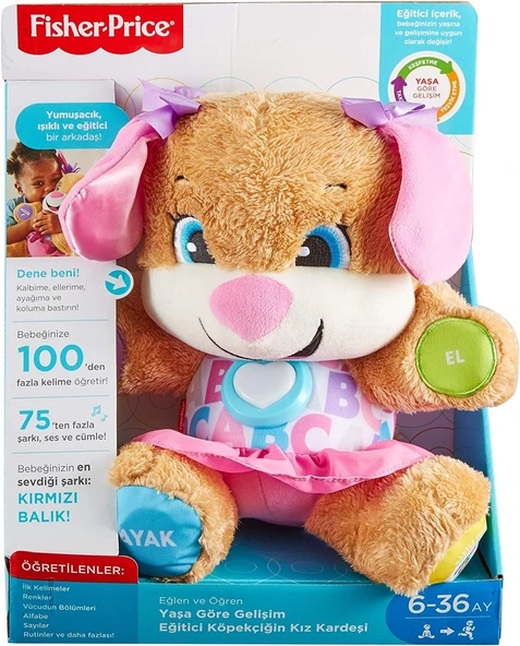 Fisher Price Eğitci Köpekçiğin Kız Kardeşi (Türkçe) - Resim 3