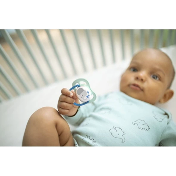 Philips Avent Ultra Air Animals 2li Emzik 0-6 Ay - Erkek - Resim 7