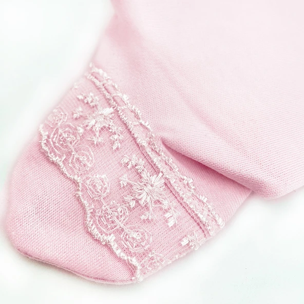 Sema Baby Prenses Lüks 5 Parça Hastane Çıkışı Zıbın Seti - Resim 3