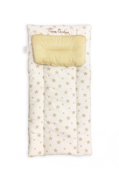 Pierre Cardin Lüks Nakışlı Alt Açma Minderi - Ekru ürün görseli