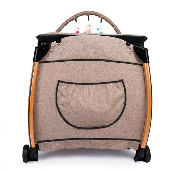 Comfymax Power Park Yatak Oyun Parkı 70x110 - Wood Brown - Resim 8