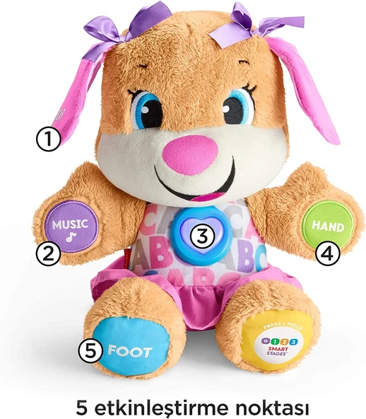 Fisher Price Eğitci Köpekçiğin Kız Kardeşi (Türkçe) - Resim 5