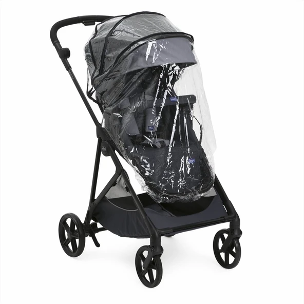 Chicco Seety Çift Yönlü Bebek Arabası - Boston Grey - Resim 5