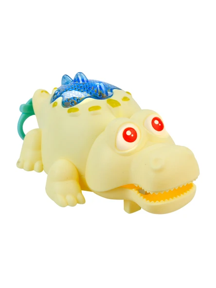 Cosby Kurmalı Işıklı Neşeli Timsah - Sarı ürün görseli