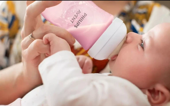 Philips Avent Natural Response PP Pembe Biberon 1+ Ay 260 ml SCY903/11 - Resim 5